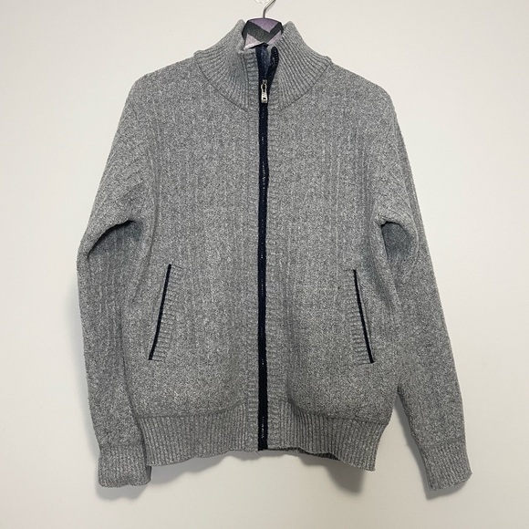 Sergio Louis Mens Knitted Fleece Lined Sweater Size Small - Picture 1 of 8